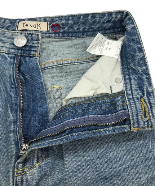 YANUK（ヤヌーク）YANUK (ヤヌーク) LILITH WIDE STRAIGHTデニムパンツ/金子綾別注モデル/57142071/ヤヌーク インディゴ サイズ:24の古着・服飾アイテム