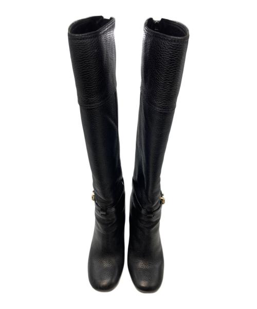 TORY BURCH（トリーバーチ）TORY BURCH (トリーバーチ) ヒールロングブーツ　トリーバーチ ブラック サイズ:7Mの古着・服飾アイテム