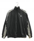 adidasアディダス）の古着「OVERSIZED ZIP OFF TRACKTOP」｜ブラック