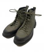 CAMPERカンペール）の古着「アンクルブーツ」｜カーキ