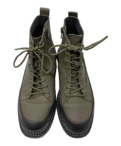 CAMPER（カンペール）CAMPER (カンペール) アンクルブーツ カーキ サイズ:37の古着・服飾アイテム