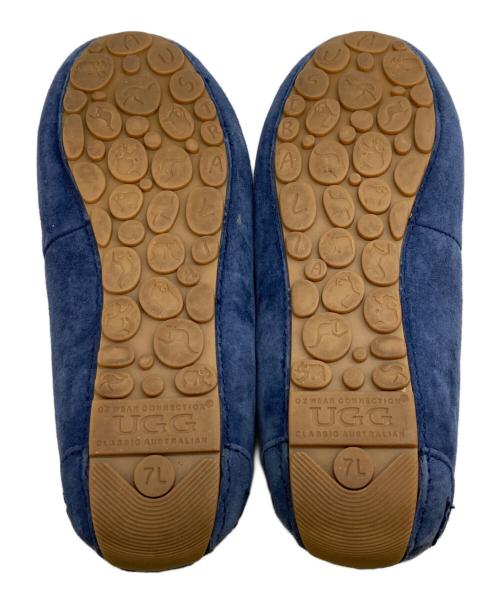UGG（アグ）UGG (アグ) モカシンシューズ ブルー サイズ:23.5の古着・服飾アイテム