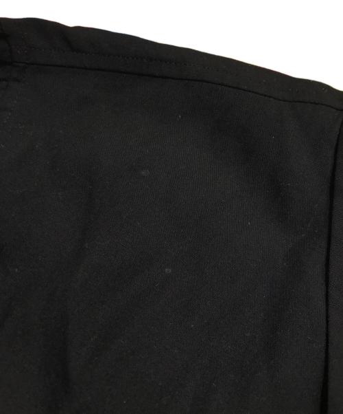 Yohji Yamamoto collections（ヨウジヤマモトコレクションズ）Yohji Yamamoto collections CELLULOSE POPLIN FRONT KNOT DETAIL BLOUSE/ヨウジヤマモトコレクションズ/F0-B62-200 ブラック サイズ:1の古着・服飾アイテム