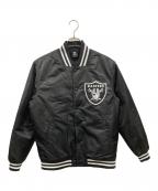 NFLエヌエフエル）の古着「スタジャン」｜ブラック