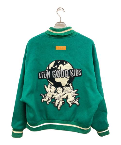 A FEW GOOD KIDS（アフューグッドキッズ）A FEW GOOD KIDS (アフューグッドキッズ) スタジャン/アフューグッドキッズ グリーン サイズ:Lの古着・服飾アイテム