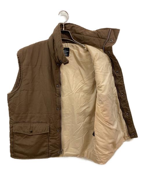 Sears（シアーズ）Sears (シアーズ) 中綿ベスト/シアーズ ブラウン サイズ:表記なしの古着・服飾アイテム