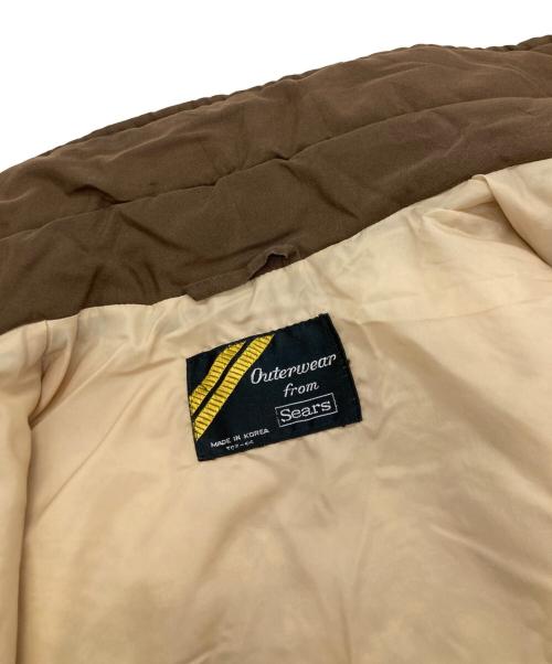 Sears（シアーズ）Sears (シアーズ) 中綿ベスト/シアーズ ブラウン サイズ:表記なしの古着・服飾アイテム