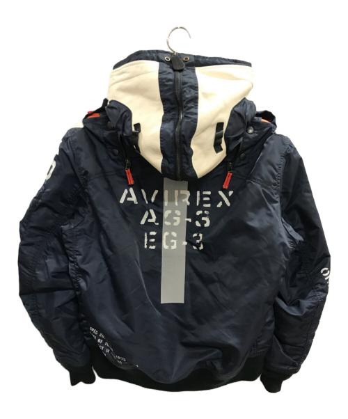 AVIREX（アヴィレックス）AVIREX (アヴィレックス) MA-1 REMODEL MARK2/アヴィレックス/783-8252056 ネイビー サイズ:Ｌの古着・服飾アイテム
