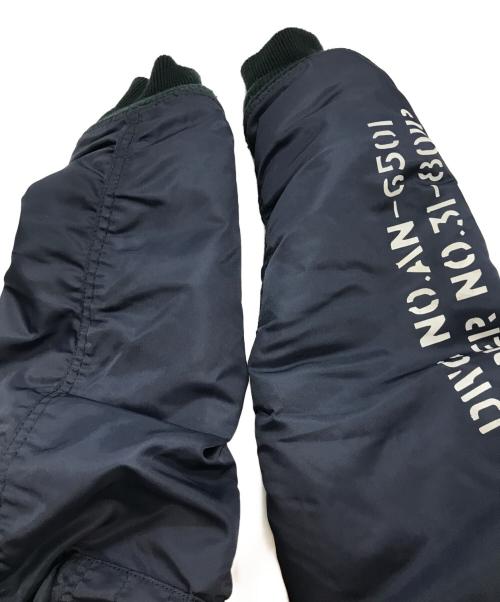 AVIREX（アヴィレックス）AVIREX (アヴィレックス) MA-1 REMODEL MARK2/アヴィレックス/783-8252056 ネイビー サイズ:Ｌの古着・服飾アイテム