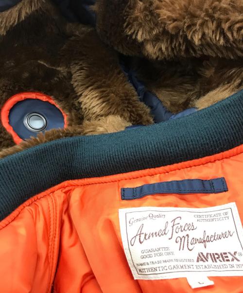 AVIREX（アヴィレックス）AVIREX (アヴィレックス) MA-1 REMODEL MARK2/アヴィレックス/783-8252056 ネイビー サイズ:Ｌの古着・服飾アイテム