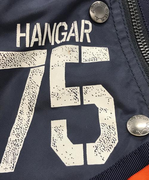 AVIREX（アヴィレックス）AVIREX (アヴィレックス) MA-1 REMODEL MARK2/アヴィレックス/783-8252056 ネイビー サイズ:Ｌの古着・服飾アイテム