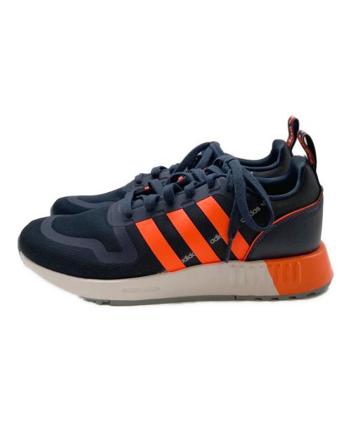 adidas（アディダス）adidas (アディダス) Multix Shoes ネイビー×オレンジ サイズ:25.5cmの古着・服飾アイテム