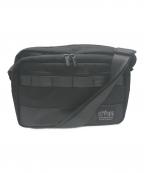 Manhattan Portage BLACK LABELマンハッタンポーテージ ブラックレーベル）の古着「ショルダーバッグ」｜ブラック