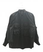 DAIWA PIER39ダイワ ピア39）の古着「TECH ANGLER'S SHIRTS L/S/ダイワ ピア39/BE-85021W」｜ブラック