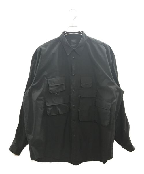 DAIWA PIER39（ダイワ ピア39）DAIWA PIER39 (ダイワ ピア39) TECH ANGLER'S SHIRTS L/S/ダイワ ピア39/BE-85021W ブラック サイズ:Ｌの古着・服飾アイテム