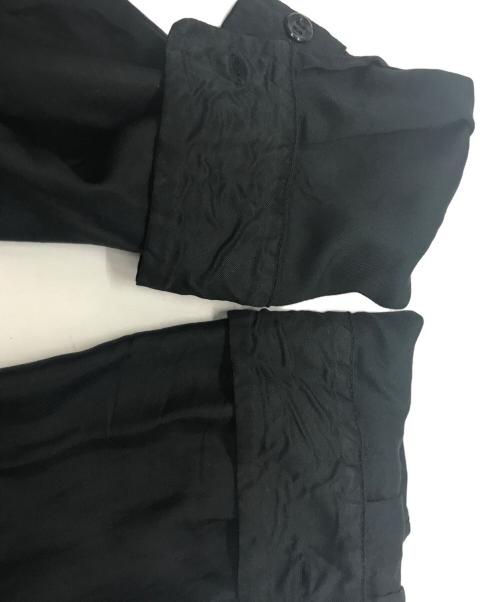 gold（ゴールド）gold (ゴールド) ACETATE SUKA SHIRT ブラック サイズ:Ｌの古着・服飾アイテム