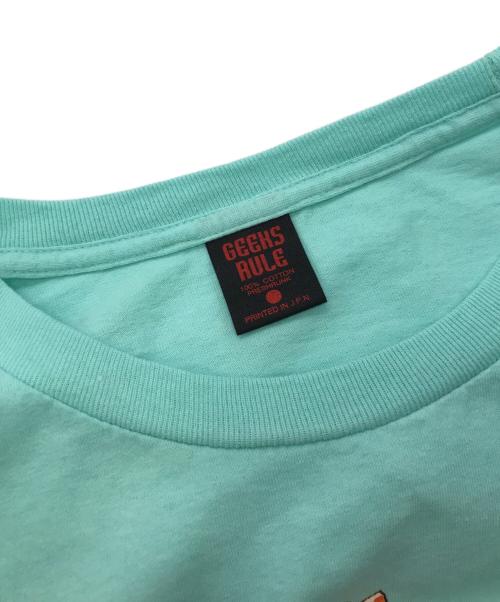 GEEKS RULE（ギークスルール）GEEKS RULE (ギークスルール) ふしぎの海のナディア (フシギノウミノナディア) Nadia L/S Tee Shirt/ギークスルール/フシギノウミノナディア　ふしぎの海のナディア スカイブルー サイズ:XXLの古着・服飾アイテム