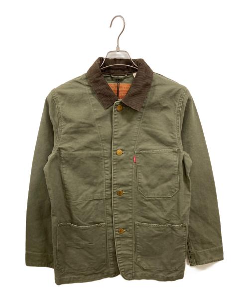 LEVI'S（リーバイス）LEVI'S (リーバイス) カバーオール　リーバイス　29655-0012 カーキ×ブラウン サイズ:Sの古着・服飾アイテム