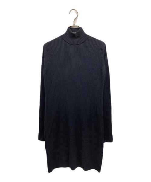 JOHN SMEDLEY（ジョンスメドレー）JOHN SMEDLEY (ジョンスメドレー) リブニットワンピース/ジョンスメドレー ネイビー サイズ:Ｍの古着・服飾アイテム