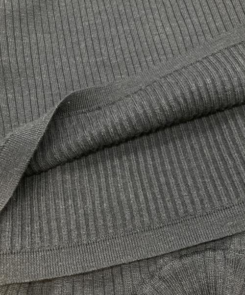 JOHN SMEDLEY（ジョンスメドレー）JOHN SMEDLEY (ジョンスメドレー) リブニットワンピース/ジョンスメドレー ネイビー サイズ:Ｍの古着・服飾アイテム