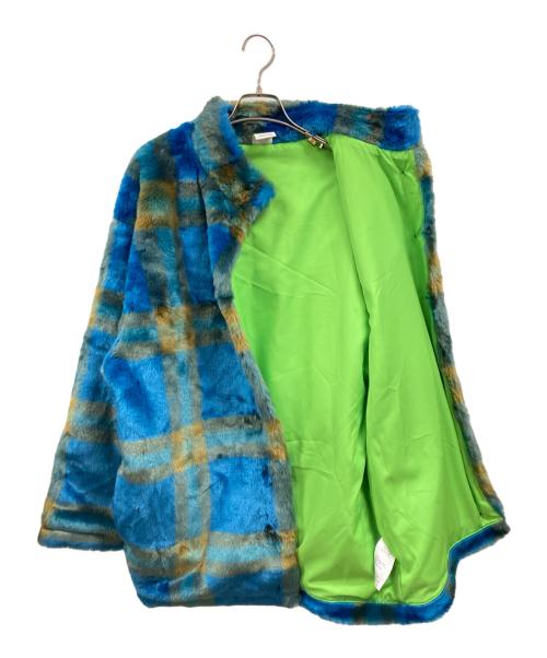 NIKE（ナイキ）NIKE (ナイキ) AS W NSW FX FUR AOP JKT NSW COURT/ナイキ/DD4542-476 ブルー サイズ:XLの古着・服飾アイテム