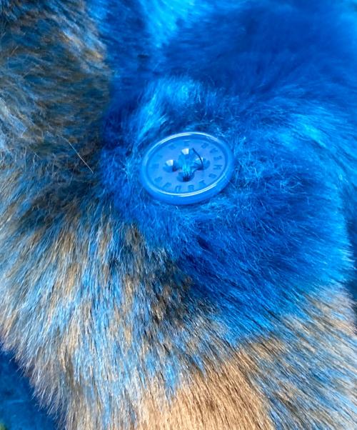 NIKE（ナイキ）NIKE (ナイキ) AS W NSW FX FUR AOP JKT NSW COURT/ナイキ/DD4542-476 ブルー サイズ:XLの古着・服飾アイテム