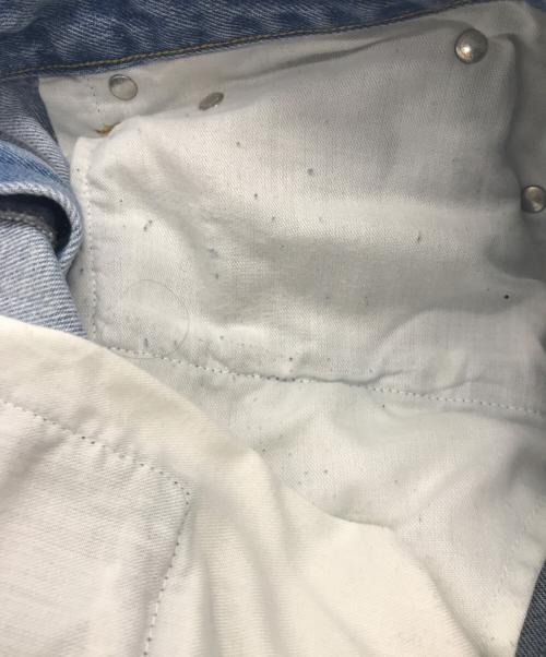 X-LARGE（エクストララージ）X-LARGE (エクストララージ) ダメージデニムパンツ/エクストララージ/101233031029 ブルー サイズ:86cm (W34)の古着・服飾アイテム