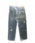 X-LARGE (エクストララージ) ダメージデニムパンツ/エクストララージ/101233031029 ブルー サイズ:86cm (W34)：8000円