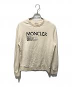 MONCLERモンクレール）の古着「裏起毛スウェット/MAGLIA GIROCOLLO」｜ベージュ