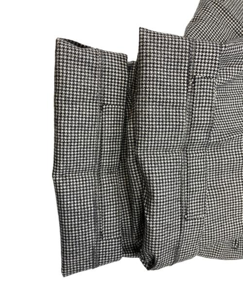 J.PRESS（ジェイプレス）J.PRESS (ジェイプレス) ウールスラックス/ジェイプレス ブラック×ホワイト サイズ:79の古着・服飾アイテム
