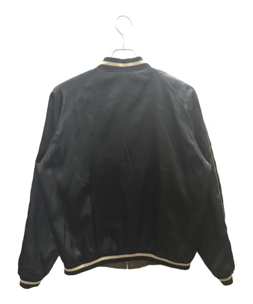 BEAMS（ビームス）BEAMS (ビームス) リバーシブルスカジャン ブラック×イエロー サイズ:Ｌの古着・服飾アイテム