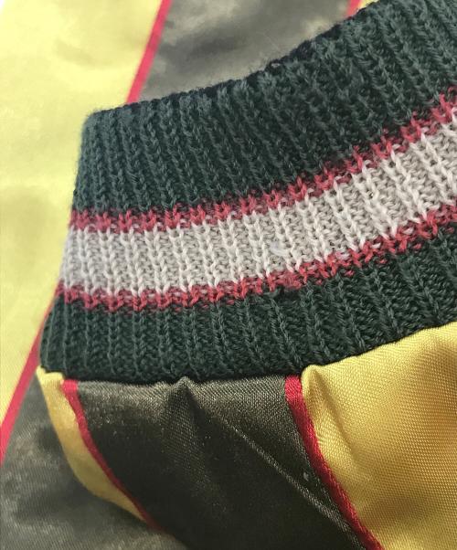 BEAMS（ビームス）BEAMS (ビームス) リバーシブルスカジャン ブラック×イエロー サイズ:Ｌの古着・服飾アイテム