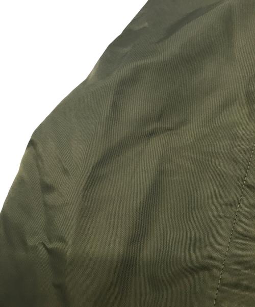 UN3D.（アンスリード）UN3D. (アンスリード) MA-1ドッキングワンピース/アンスリード/522410300801 ブラック×カーキ サイズ:36の古着・服飾アイテム