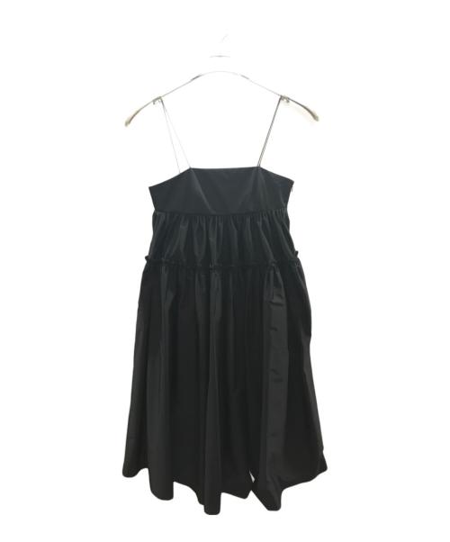 ENFOLD（エンフォルド）ENFOLD (エンフォルド) メモリーツイル キャミドレス/エンフォルド/300EA133-0760 ブラック サイズ:36の古着・服飾アイテム