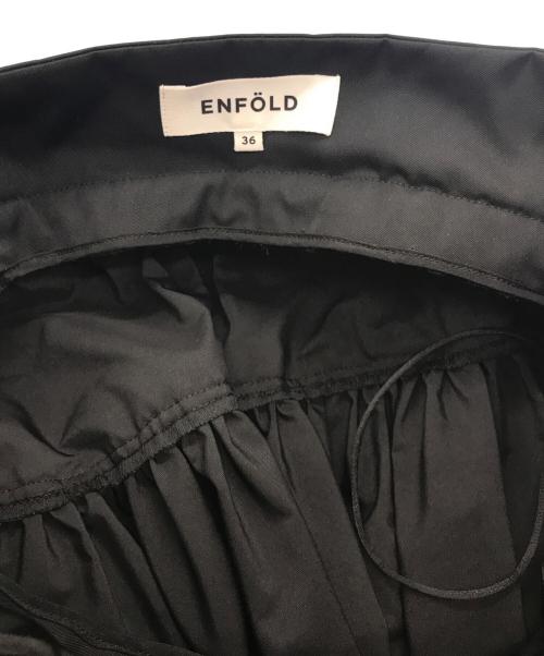 ENFOLD（エンフォルド）ENFOLD (エンフォルド) メモリーツイル キャミドレス/エンフォルド/300EA133-0760 ブラック サイズ:36の古着・服飾アイテム
