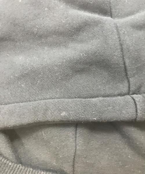 Maison MIHARA YASUHIRO（メゾン ミハラ ヤスヒロ）Maison MIHARA YASUHIRO (メゾン ミハラ ヤスヒロ) ドッキングジップパーカー ブラック サイズ:48の古着・服飾アイテム