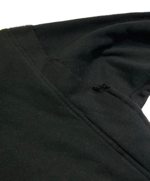 Maison MIHARA YASUHIRO（メゾン ミハラ ヤスヒロ）Maison MIHARA YASUHIRO (メゾン ミハラ ヤスヒロ) ドッキングジップパーカー ブラック サイズ:48の古着・服飾アイテム