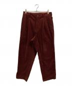 5525galleryゴーゴーニーゴーギャラリー）の古着「コーデュロイパンツ」｜レッド
