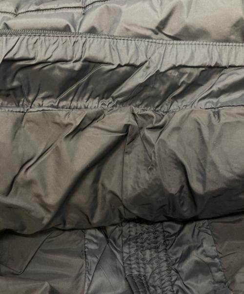 DIESEL（ディーゼル）DIESEL (ディーゼル) ライトナイロン中綿ライダースジャケット W-DEACON ブラック サイズ:Sの古着・服飾アイテム