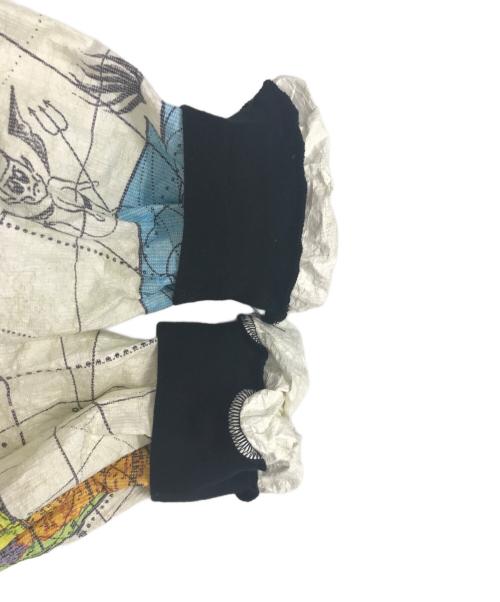 SAINT MICHAEL（セントマイケル）SAINT MICHAEL (セントマイケル) Dr.Woo (ドクターウー) BJ PARER JKT WORLD MAP ホワイト サイズ:Ｍの古着・服飾アイテム