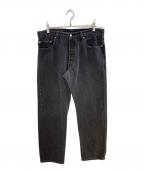 LEVI'Sリーバイス）の古着「501後染めブラックデニム」｜ブラック