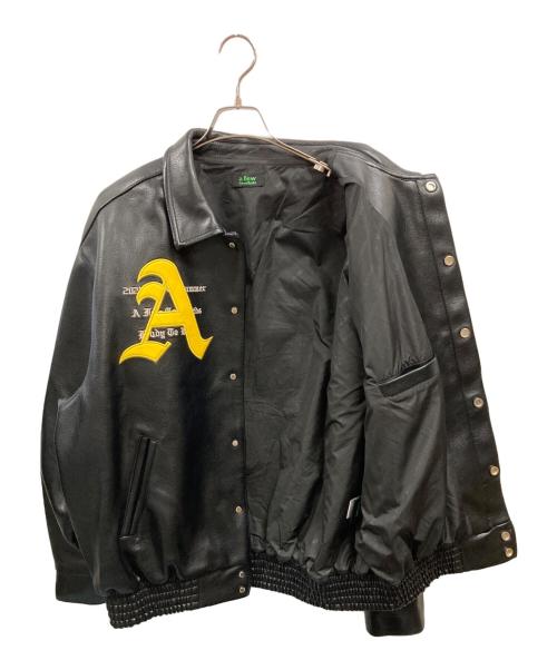A FEW GOOD KIDS（アフューグッドキッズ）A FEW GOOD KIDS (アフューグッドキッズ) シンセティックレザージャケット/アフューグッドキッズ ブラック サイズ:Ｌの古着・服飾アイテム