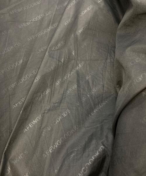 A FEW GOOD KIDS（アフューグッドキッズ）A FEW GOOD KIDS (アフューグッドキッズ) シンセティックレザージャケット/アフューグッドキッズ ブラック サイズ:Ｌの古着・服飾アイテム