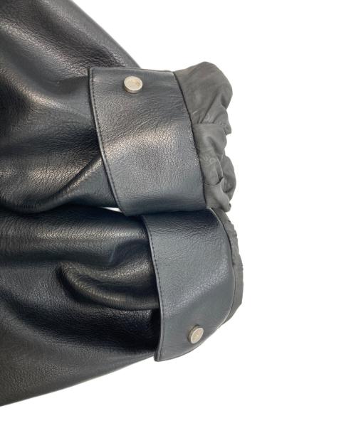 A FEW GOOD KIDS（アフューグッドキッズ）A FEW GOOD KIDS (アフューグッドキッズ) シンセティックレザージャケット/アフューグッドキッズ ブラック サイズ:Ｌの古着・服飾アイテム