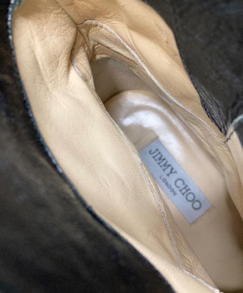 JIMMY CHOO（ジミーチュウ）JIMMY CHOO (ジミーチュウ) スタースタッズエンジニアブーツ　ジミーチュウ ブラック サイズ:37の古着・服飾アイテム