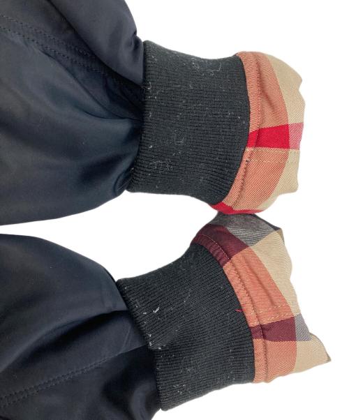 BLUE LABEL CRESTBRIDGE（ブルーレーベルクレストブリッジ）BLUE LABEL CRESTBRIDGE (ブルーレーベルクレストブリッジ) リバーシブルブルゾン/ブルーレーベルクレストブリッジ/55F71-659-09 ネイビー サイズ:38の古着・服飾アイテム