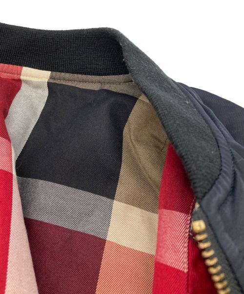 BLUE LABEL CRESTBRIDGE（ブルーレーベルクレストブリッジ）BLUE LABEL CRESTBRIDGE (ブルーレーベルクレストブリッジ) リバーシブルブルゾン/ブルーレーベルクレストブリッジ/55F71-659-09 ネイビー サイズ:38の古着・服飾アイテム