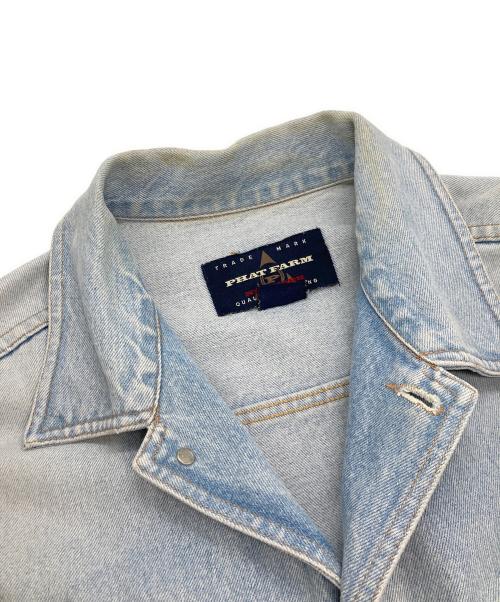 PHAT FARM（ファットファーム）PHAT FARM (ファットファーム) デニムジャケット インディゴ サイズ:XXLの古着・服飾アイテム