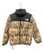 THE NORTH FACEザ ノース フェイス）の古着「ヌプシダウンジャケット　ND42230R　ザ ノース フェイス　」｜ベージュ