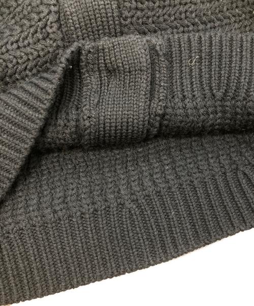 ARMANI EXCHANGE（アルマーニ エクスチェンジ）ARMANI EXCHANGE (アルマーニ エクスチェンジ) ニットカーディガン/アルマーニ エクスチェンジ/69YZE1D ZMN6Z ブラック サイズ:XLの古着・服飾アイテム